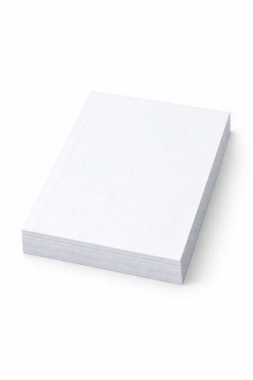 320 Gr. White Thick Acrylic and Technical Drawing Paper A4 - 5 Pieces