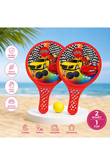 Children's Beach Tennis Racket Set Beach Garden Pool Game Set