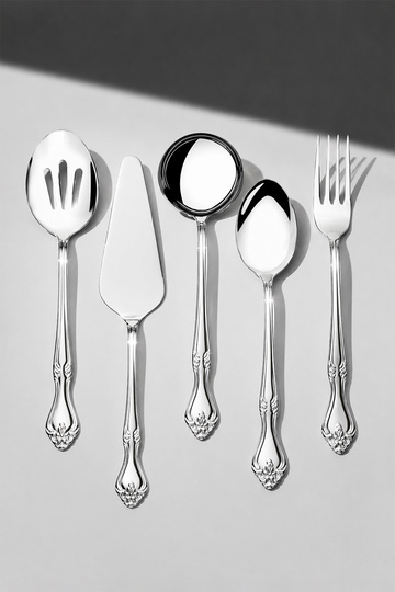 Lalezar Sade 5 Piece Mini Tableware Service Set