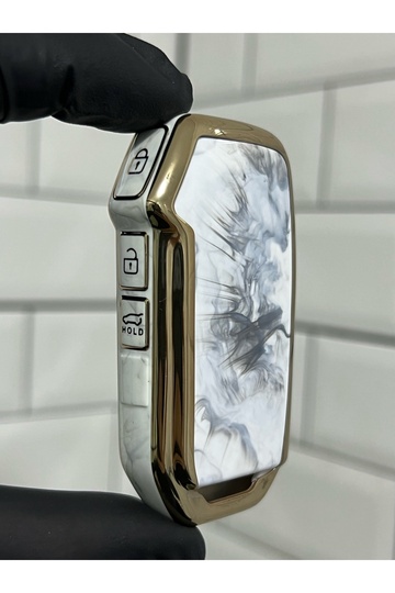 Kia Sportage Soul Sorento Ceed Niro Marble Patterned Key Case