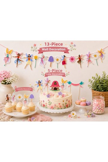 Perikızı Themed Wall Decoration Ornament Set Birthday Complete Set