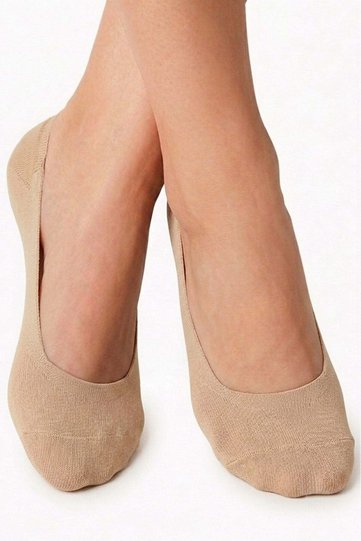 Premium - Ten Laser Cut Combed Cotton Ballerina Socks