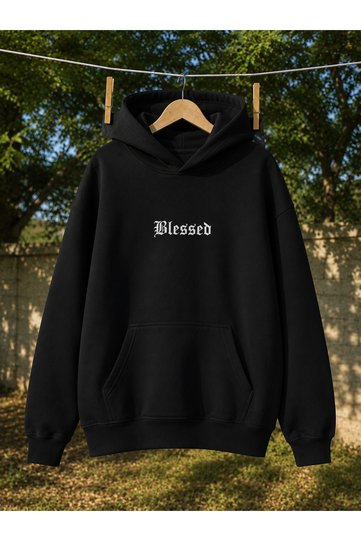 Unisex Hooded Sweatshirt with Kangaroo Pocket, Oversize Comfortable Fit, Daily Sports Stylish Sweatshirt