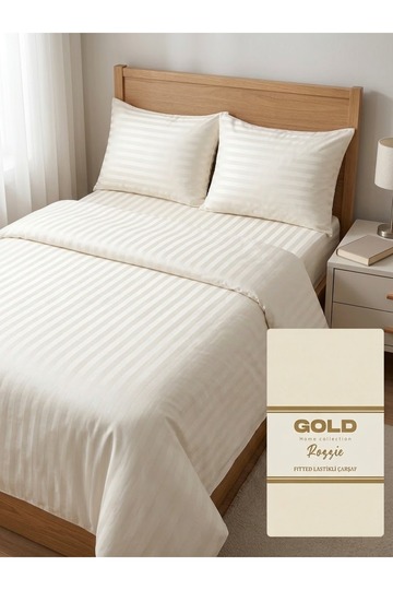 Satin Sheet Set (Micro Satin) Fitted Sheet 2 Pillowcases