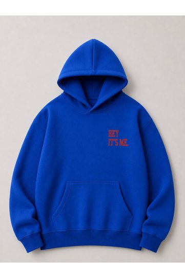 Unisex Hooded Sweatshirt with Kangaroo Pocket, Oversize Comfortable Fit, Casual Sports Stylish Sweatshirt