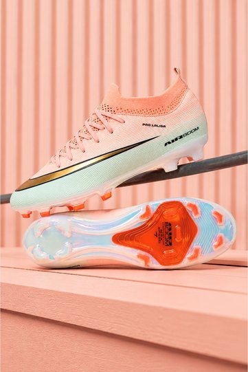 Professional Men's Football Boots Imported Sole Carpet Field and Turf Football Shoes