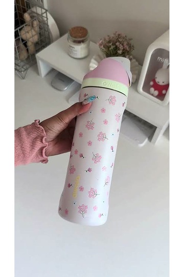 24OZ（710mL）Insulated Stainless Steel Water Bottle With Straw