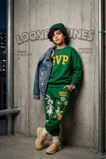 Printed Kids Youth Top and Bottom Set Girls Boys