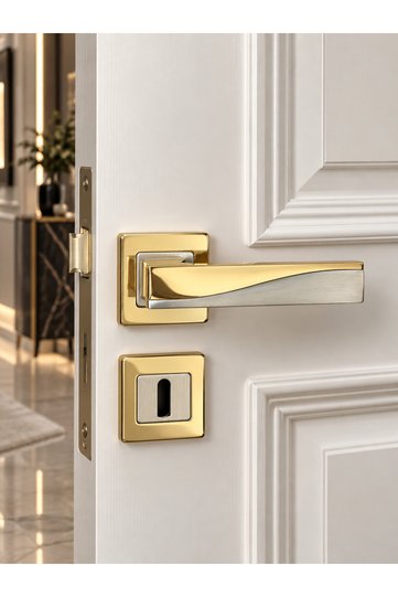 Sofuoğlu Derya Luxury Room Door Handle Albifirin-Satin Color