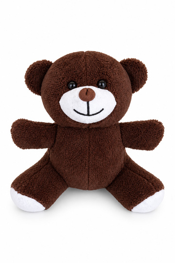 Plush Teddy Bear Soft Textured Sitting Cute Bear Toy with 4 Color Options