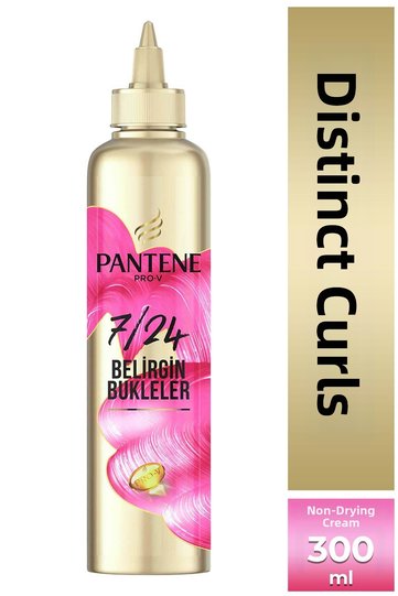 كريم العناية بالشعر 7/24 بيرسيبينت بيرلوسز للشعر المجعد، خاص لتصفيف الشعر المجعد بشكل فوري، 300 مل