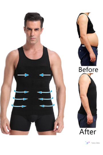 Men's Athlete Corset Waist Chest Belly Gynecomastia Recovery Upright Posture Helper