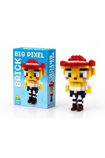 Big Pixel Brick Toy Story Toy Story Jessie 403 Pixel 3D Puzzle Bricks Figure Building Toy