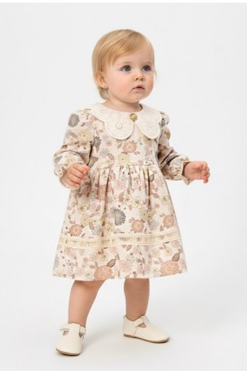 Peter Pan Collar Baby Girl Dress