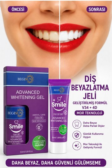Begisun New Purple Dental Care Gel 50 ml – Suitable for Daily Use