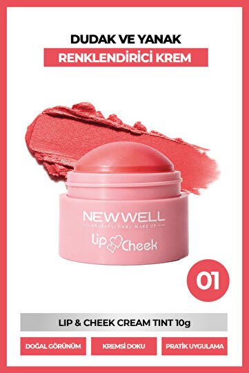 Lip & Cheek Cream Tint 01 10 g