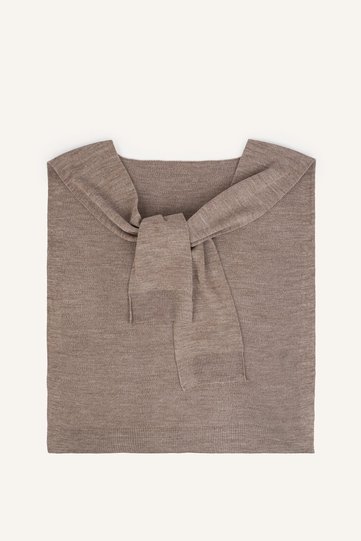 Knot Detailed Knitwear Scarf for Men I4696Ax26Wn