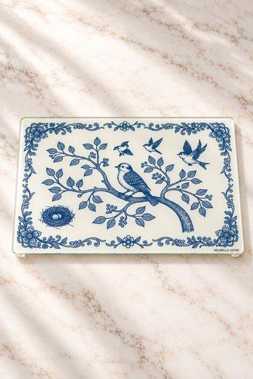 Glass Cutting Board Presentation Plate Rustic Series Kitchen Glass Chopping Board