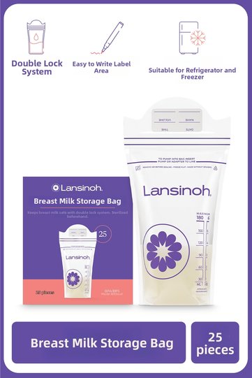 Breast Milk Storage Bags 25Pcs