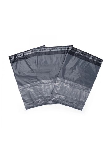 25x30 5 Pocket Cargo Bag Black Inside and Gray 100 Pieces