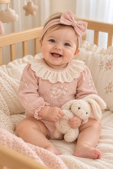 Flower Bouquet Bow Tie Romper Bodysuit Dress