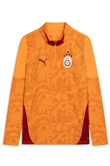 25/26 a Team 1/4 Zip Long Sleeve Training Top Jersey Yellow