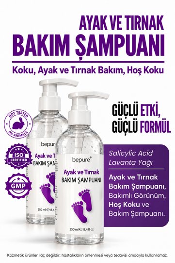 Foot and Nail Shampoo, Scent, Appearance, Pleasant Fragrance and Care, Foot Care Shampoo, 500 Ml.