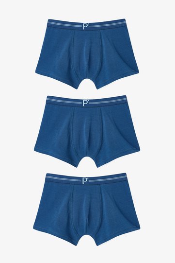 Dark Blue Boys' Navy 3-Piece Boxer