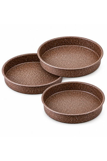 High-quality granite tray set, 3 pieces. Capacity. 28CM/ 32CM/ 36CM / SF8500GR
