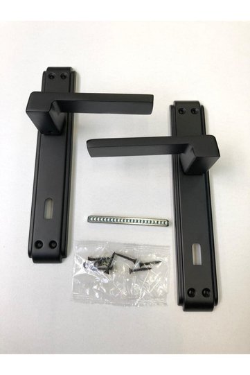 Sofuoğlu Luxury Mirrored Door Handle (Room) Matte Black - Guaranteed