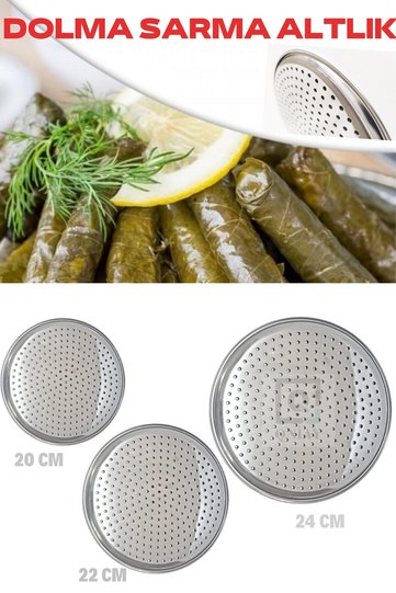 Practical Luxury Stainless Steel Pizza Baking Mat Set of 3 Trays 20-22-24 cm Chef Pizza
