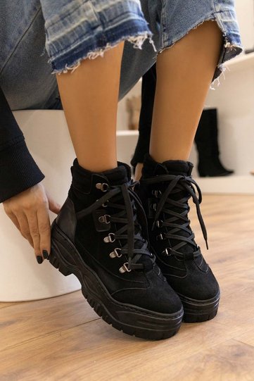 Women's Black Boots