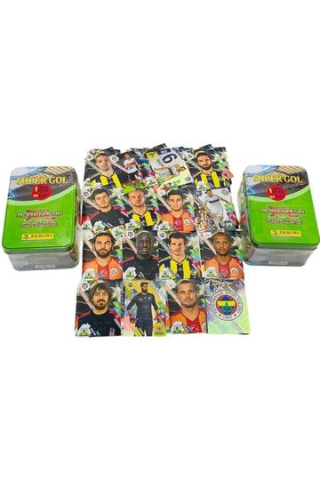 2014-2015 Turkish Footballer Card College Special Metal Boxed 2 Packs 110 Cards in One Original
