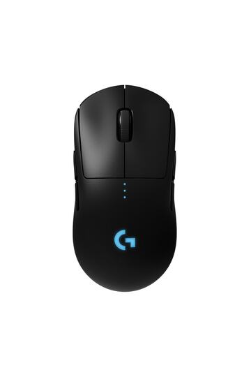 ماوس الألعاب اللاسلكي G Pro Hero بمستشعر لاسلكي أسود Lightspeed