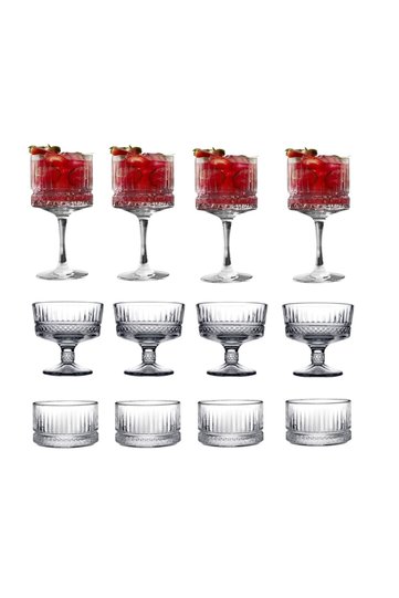Elysia 12 Piece Footed Bowl Snack Bowl Sugar Bowl Dessert Presentation Set