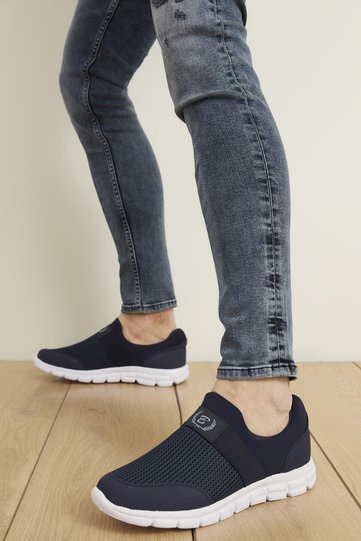 Unisex Navy Blue Orthopedic Sports Shoes