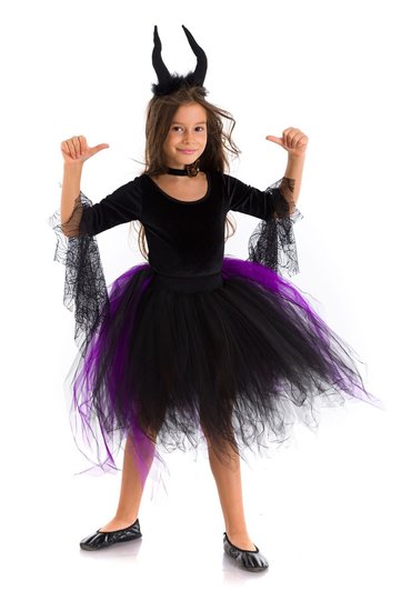 Halloween Witch Catherina Costume Purple