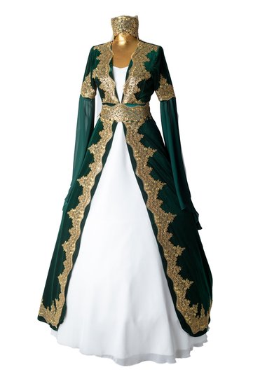 Kaftan Bindalli New Season Gold Lace