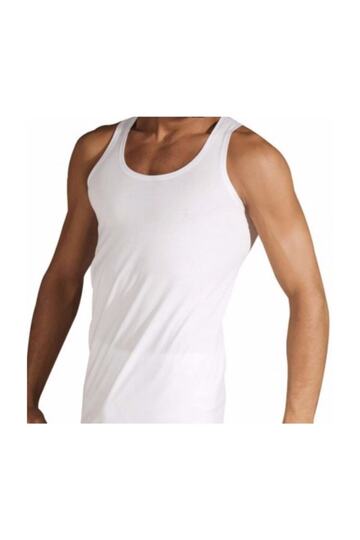 Pack of 3 100% Cotton White Men's Undershirt
