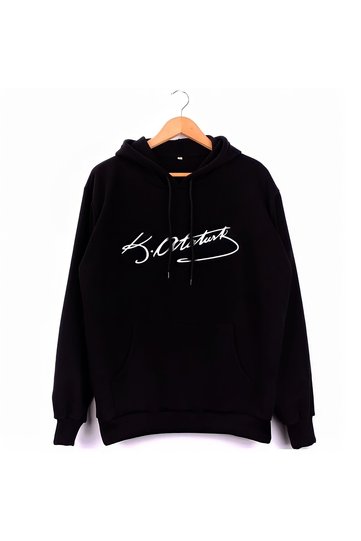 Ataturk Written Hooded Sweat