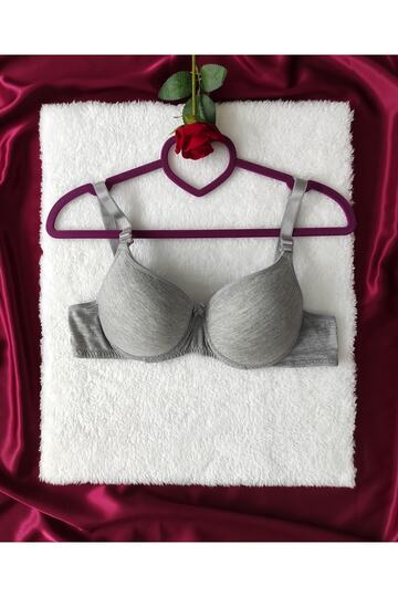 Women's Micro Fabric Padded Underwire Daily Bra