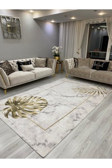 Velvet Fabric Elastic Rug Cover