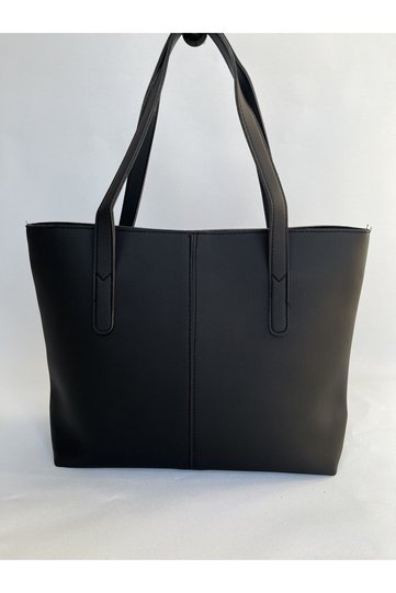 Women's Black Briefcase School Business Bag Shoulder Bag Large Wide Daily Useful Bag Stylish Bag