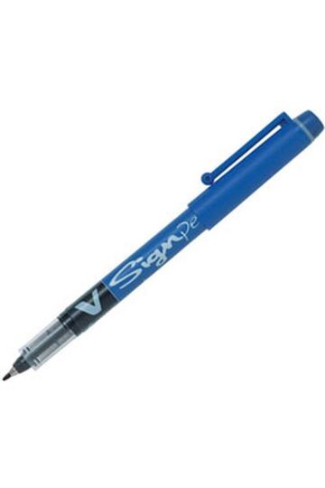 Pilot V-singpen Signature Pen Blue