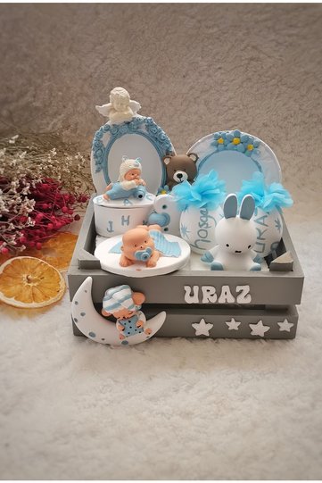 Welcome Baby Gift Basket / Newborn Baby Gift Basket / Baby Gift Basket / Baby Shower