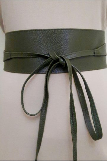 Lace-Up Spiral Belt, Jacket Belt, Dress Belt, Shirt Belt