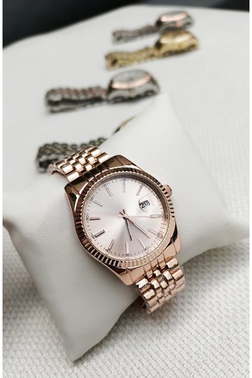 Unisex Wristwatch with Calendar