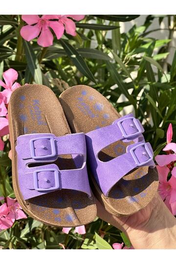 Soft-soled Buckle Children's Slippers Baby Slippers Children's Slippers Suitable for Daily Use