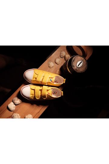 Yellow Booties Linen Shoes