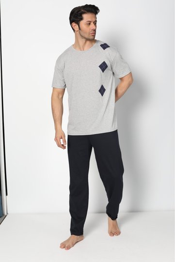 Summer Cotton Jersey (Superior) Men's Pajama Set